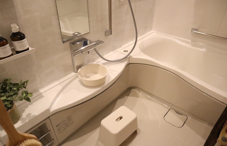 浴室は一日の疲れを取る場所