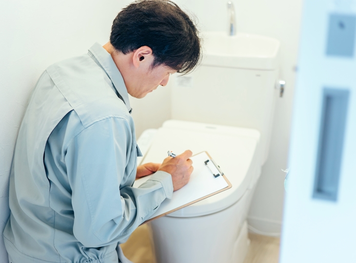 お使いのトイレにこんな不具合ありませんか？