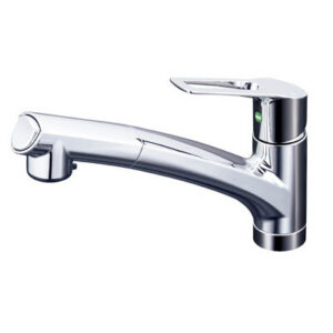 KVK キッチン水栓 シングルシャワー付混合栓 KM5021TEC0